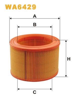 WIX FILTERS Ilmansuodatin WA6429